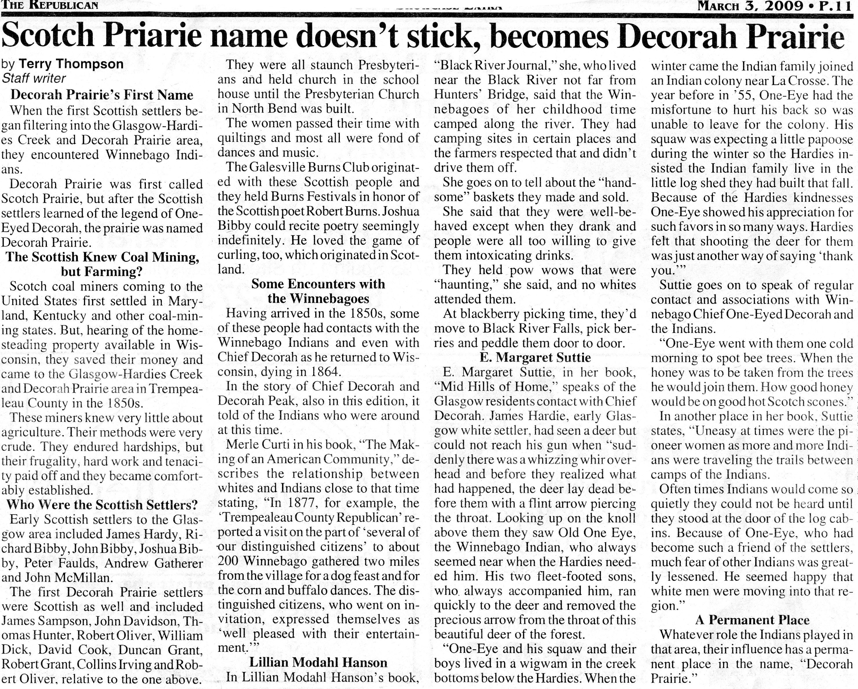 Decorah Prairie