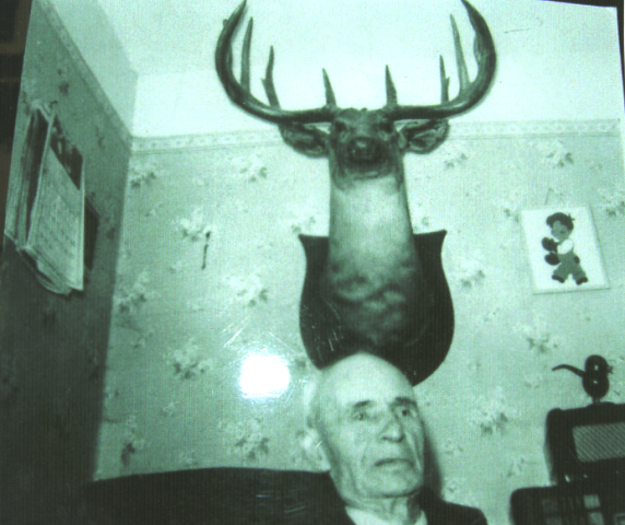 Robt Docken and Record Deer 1956