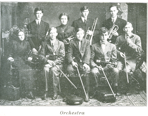 Whitehall HS Orchestra 1911 IDs in documents
