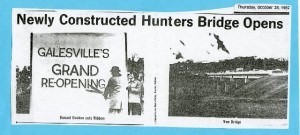 1982 Hunters Bridge