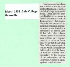 Gale college