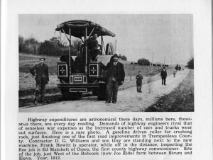 Road work near Joe Eide Farm 1912.jpg