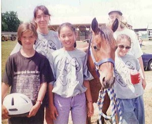 Vicky Docken Nicole Duncan Dana Taysom Jenny Schank Sheilla Docken 4H Horse Camp 2005