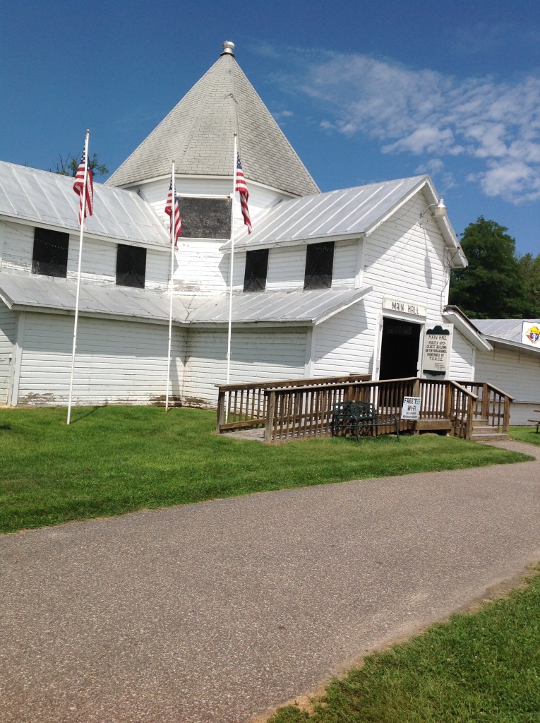The Homemakers Bldg, oldest structure at the Fairgrounds, built in 1893